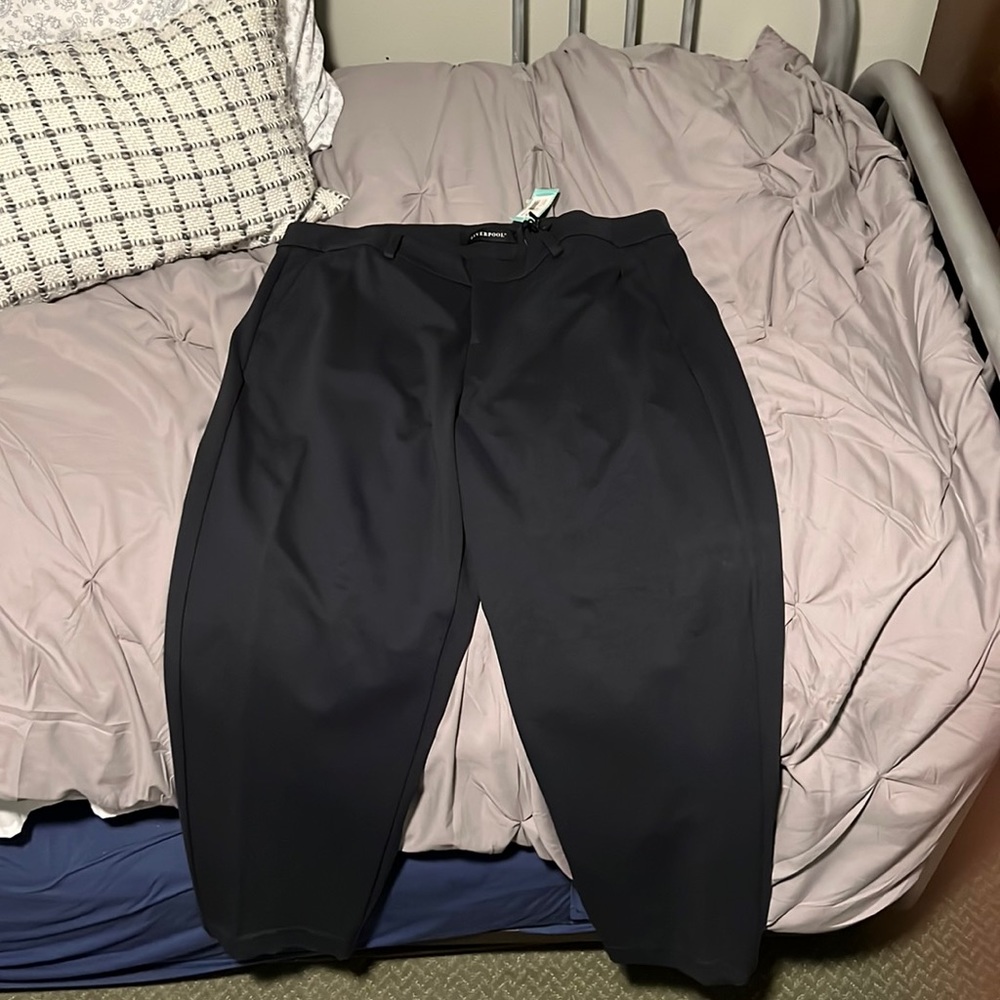 Navy blue knit  Liverpool pants  20W-